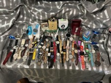 Various Wristwatches Untested Lot Vintage Smart Casual Mixed Styles 2053