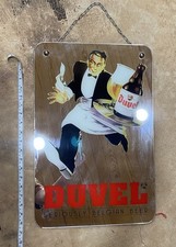 RARE Vintage Duvel Mirror Beer Sign *Collectable