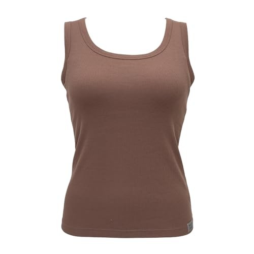 Lucien Cupped Tank Top PEACH JOHN Collaboration Bra Top NEW BASIC Type Mocha