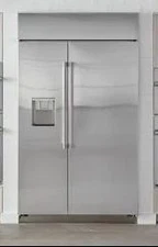 Monogram ZISS480DN 48" Counter Depth Built-n Side by Side Smart Refrigerator IMG