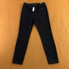 Banana Republic Womens 6 Black High-Rise Skinny Ankle Pants NWT