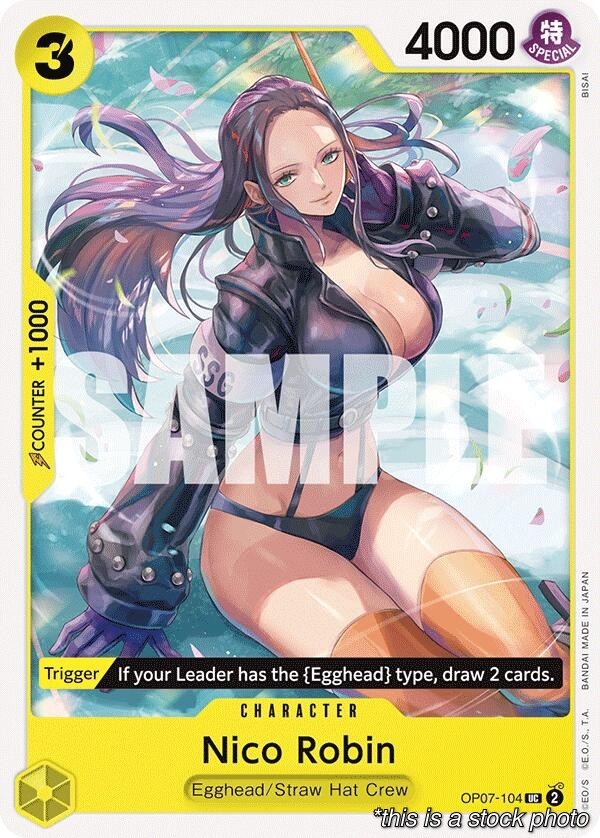 Nico Robin - OP07-104 - 500 Years in the Future - NM