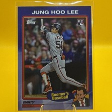 2024 Topps X Chris Berman Boomer’s Baseball Jung Hoo Lee RC Giants #57