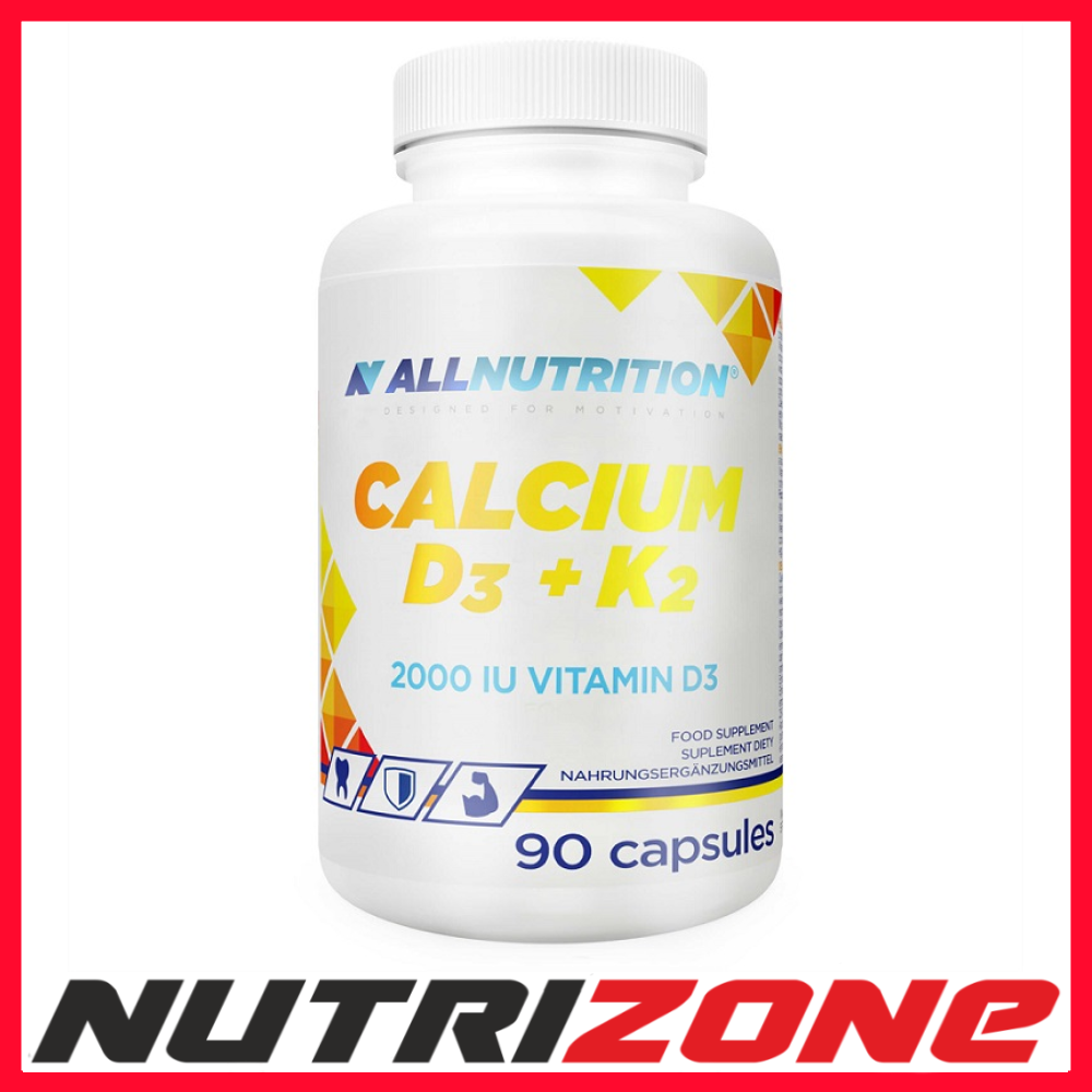Allnutrition Calcium Vitamin D3 + K2 - 90 caps