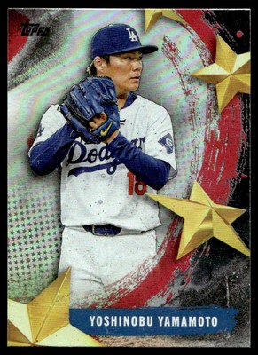 柳葉ページ 2025 Topps Heritage Cartoon Variation Yoshinobu Yamamoto LA