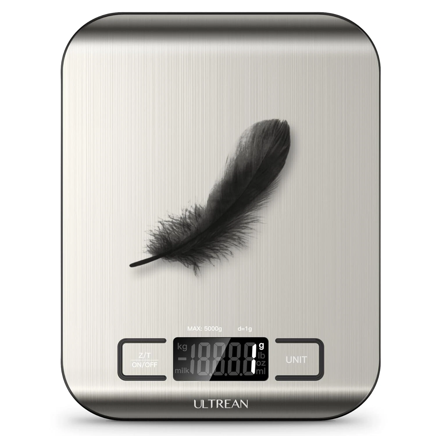 Bascula de Cocina Digital 11 Lb con Tara 6 Unidades para Hornear y Cocinar