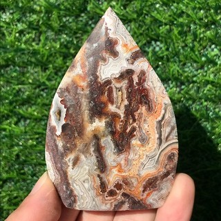 130G Natural Mexican agate Crystal Specimen Freeform Energy Healing Reiki