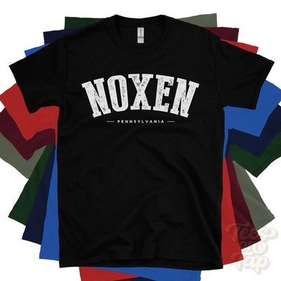NOXEN PENNSYLVANIA T-SHIRT Harveys Lake Luzerne USA Retro Uni Heimatstadt Geschenk