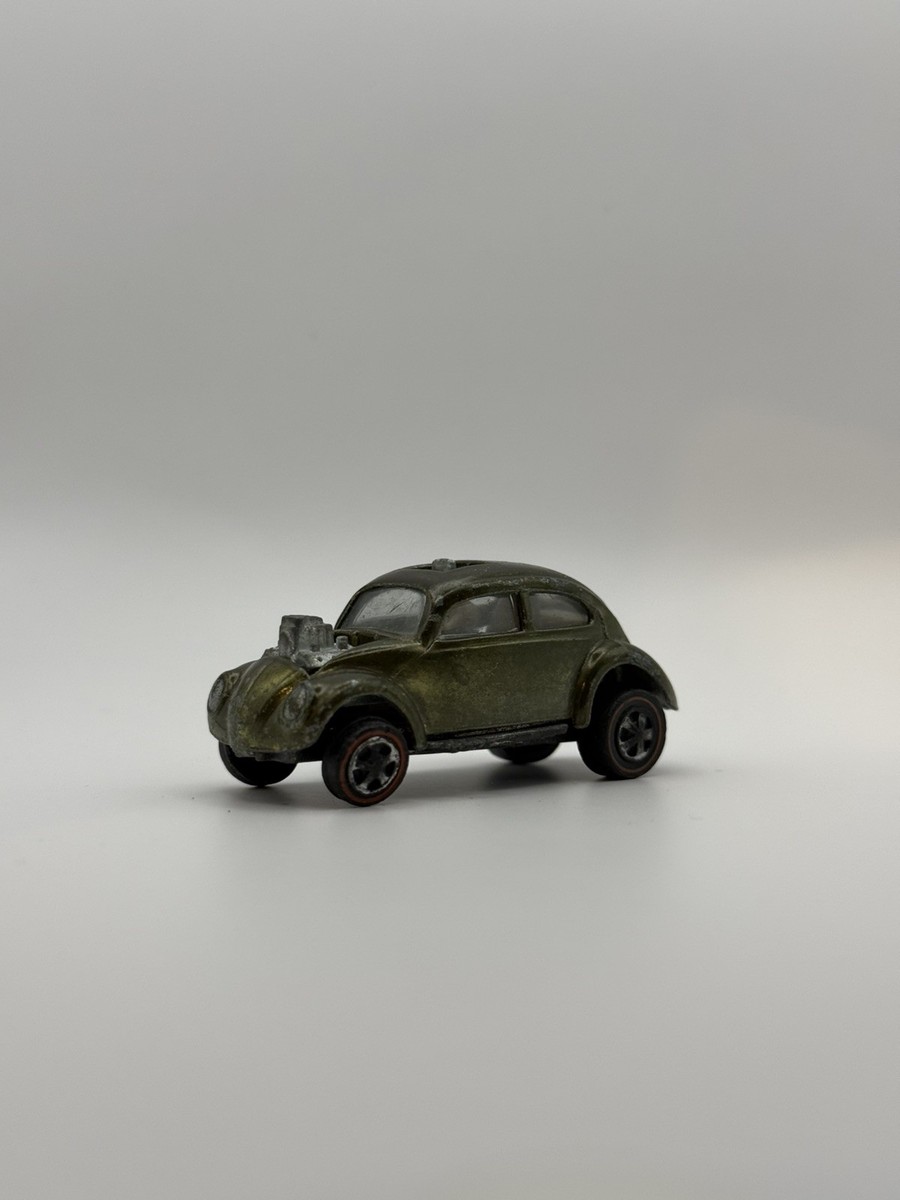 RARE Hot Wheels Redline 1967 Custom Volkswagen VW Bug Beetle Olive