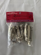 Nickel Metal Hair Barrette 60MM, 25 Pcs