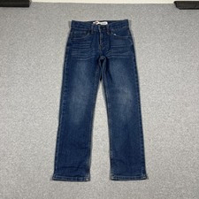 Levis 514 Boys Size 8 Reg Straight Leg Performance Jeans Medium Wash Blue