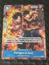 Portgas.D.Ace (TR) OP08-052 Royal Blood Foil One Piece tcg Treasure Rare