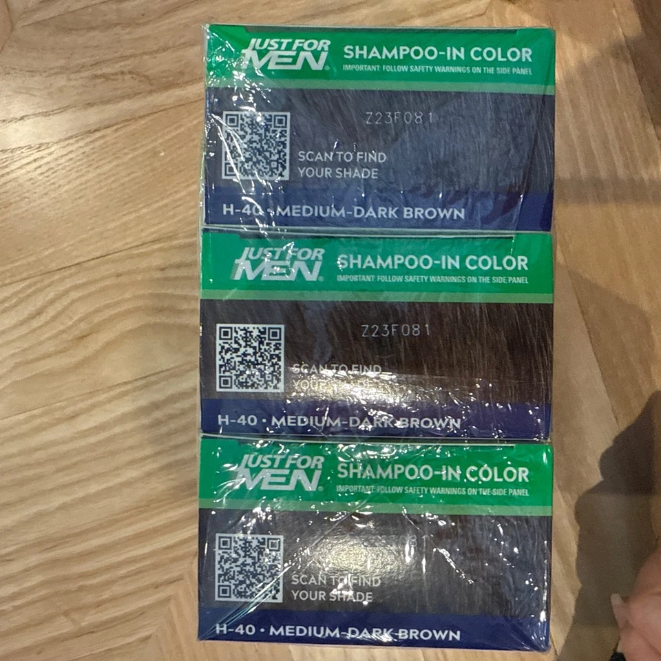 3 Pack Just For Men Restores Hair Color, Medium Dark Brown H40 - Image 3 of 3