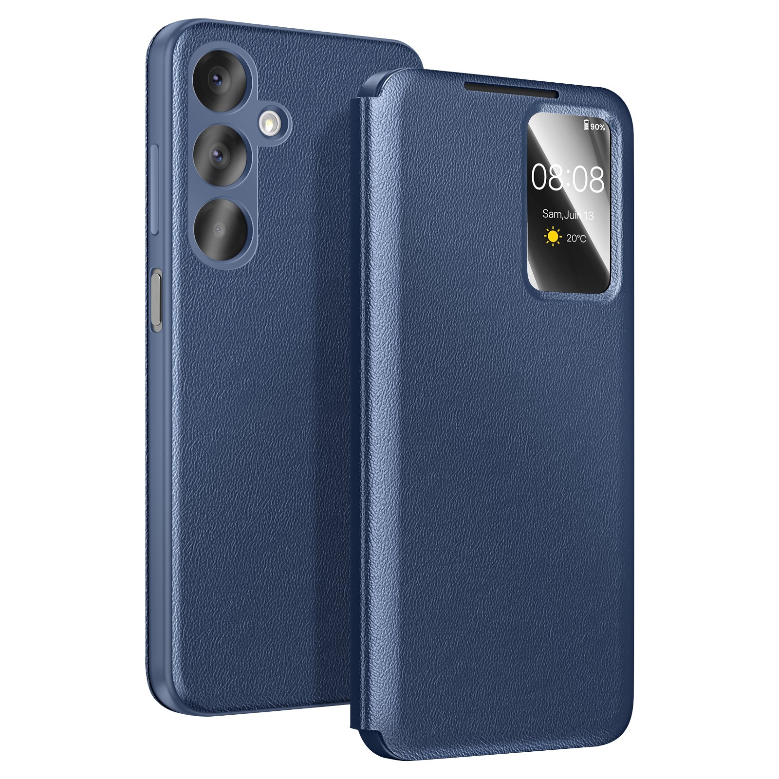 Coque Galaxy A37 pour éviter les rayures d'écran grâce au rabat Smart View