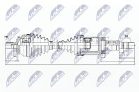 Antriebswelle NTY NPW-VV-029 FüR Volvo S80 1 184