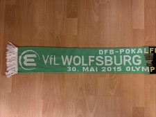 DFB Pokal Finale 2015 Fanschal Schal BVB Dortmund - VfL Wolfsburg