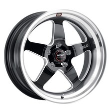 Weld Racing Wheels Ventura Street 18x8 29 Black Milled 5x114.3 5x4.5 Qty 1