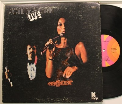 Sonny & Cher LP Live Auf Kapp - VG+ Bis VG++ / VG++