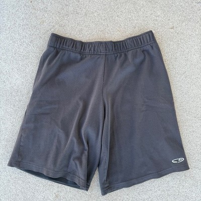 Champion C9 Mesh Boys Large Athletic Shorts - Gray Breathable Activewear