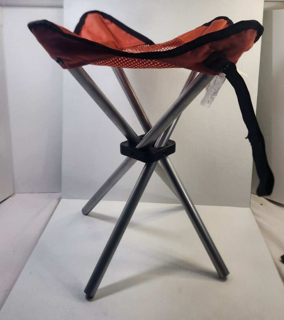 Eddie Bauer Small Folding Camping Fishing Chair Canvas Seat Eddie Bauer Small Folding Camping Fishing Chair Canvas Seat