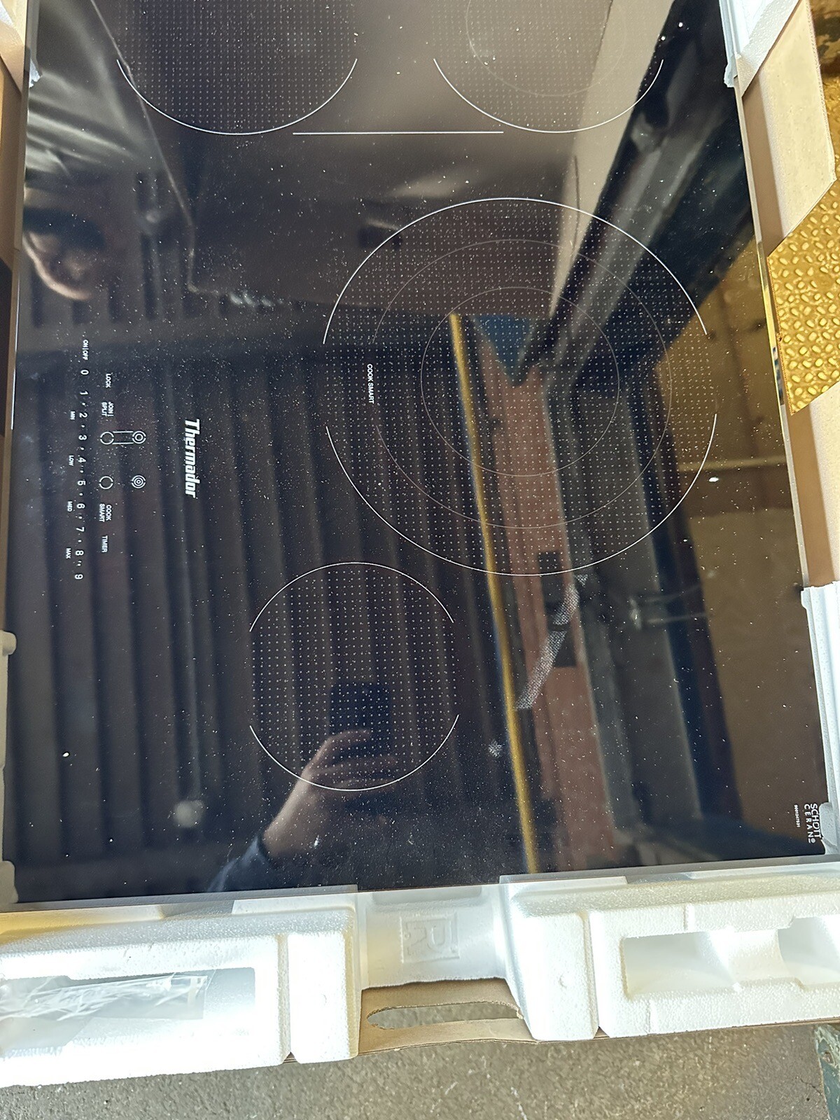 Thermador 30" Black Radiant Cooktop w/ Bridge Burner CET305TB eBay