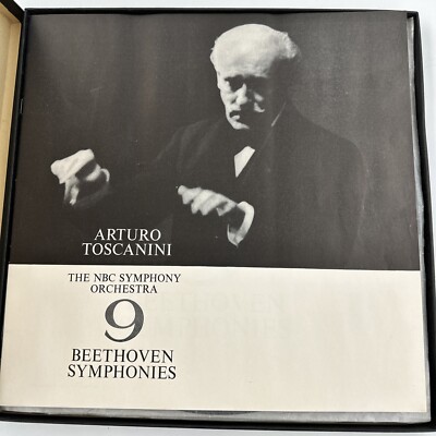 ARTURO TOSCANINI Nine Beethoven Symphonies 7-LP Box Set, RCA LM