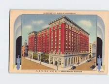 Postcard Pantlind Hotel Grand Rapids Michigan