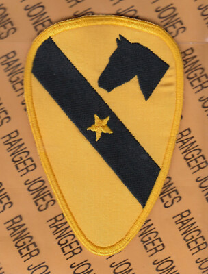 2nd Bde Cmdr Staff HQ's Troop 1st Cavalry Division Interwar years 5'' patch c/e B