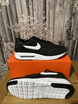nike air max 1 86 og golf Men's Uk 9.5 Eur 44.5 Us10.5 Black/white