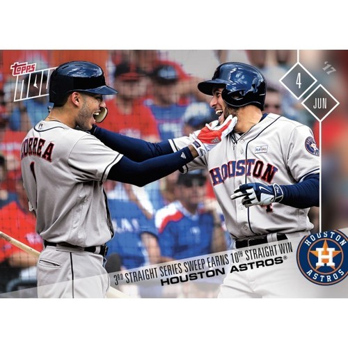 2017 Topps Now 220 HOUSTON ASTROS®