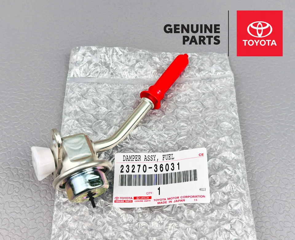 Amortiguador de pulsación de presión de combustible OEM Toyota Camry RAV4 Sienna Scion tC 23270-36031 Foto 2 de 4