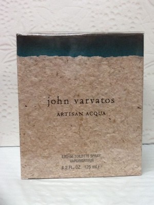 John Varvatos Artisan Acqua Cologne for Men - 4.2 oz / 125 ml EDT Spray NIB