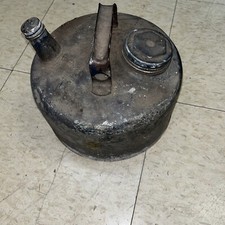 Vintage Eagle1 Gallon galvanized Metal Gas Can