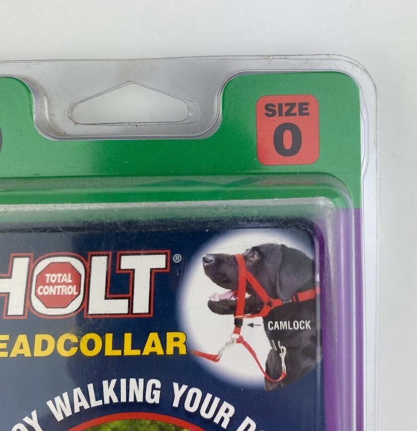 Coastal Pet Dog Harness Holt Head Collar Dog Camlock Adjusts BLACK Size 0 • NEW
