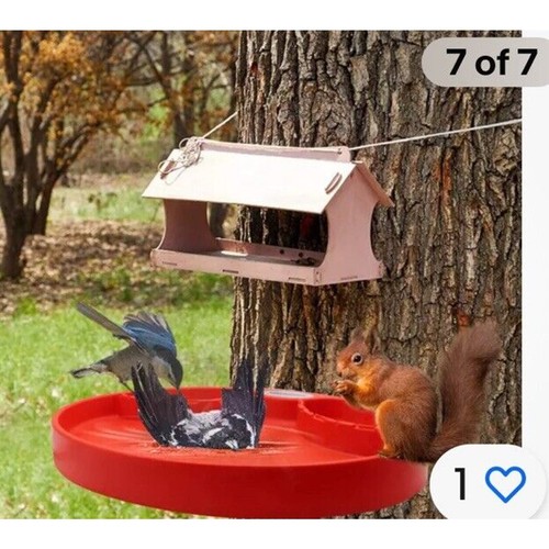 Heated Bird Bath for Outdoor Winter,Feeder Fountains,Garden Yard,Frost Resistant - 第 5/16 張圖片