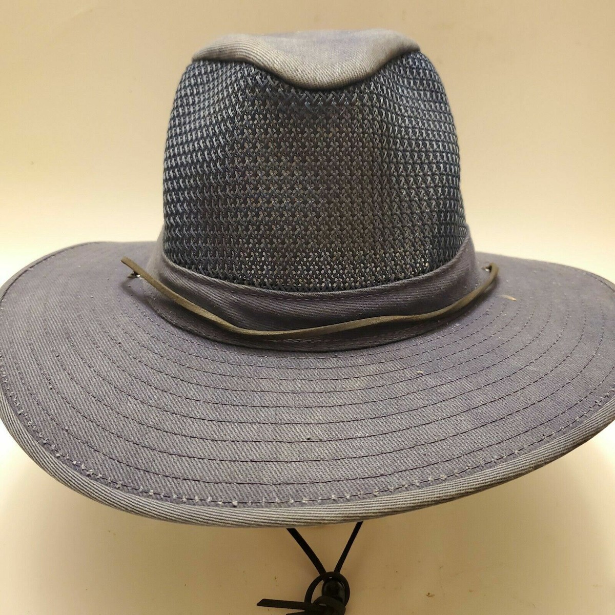 Vintage USA Canvas Outback Australia Rancher Hat Men