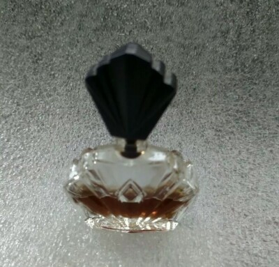 VTG ELIZABETH TAYLOR Passion Perfume Miniature Clear.12 oz/3.7 ml Art Deco Style