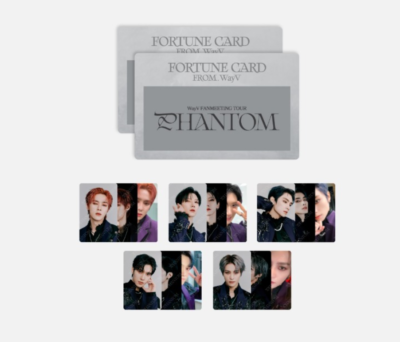 WayV 2023 FANMEETING TOUR Phantom OFFICIAL MD FORTUNE SCRATCH SET