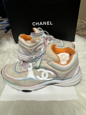 CHANEL 36 23.0 バレリーナシューズ クリア 白 袋付/ED77 CHANEL 36 23.0 バレリーナシューズ クリア 白 袋付/ED77 Chanel