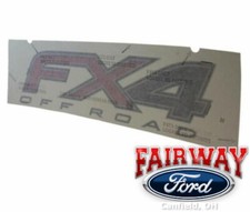12 - 16 Super Duty Oem Ford Bedside Decals Red Black Silver Fx4 Off Road -pair 12 - 16 Super Duty Oem Ford Bedside Decals Red Black Silver Fx4 Off Road -pair