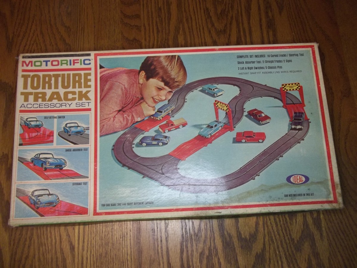Motorific Torture Track accessory set by Ideal toy co. slot car