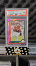 2023 PANINI CHRONICLES DRAFT PICKS CLASSICS PREMIUM ED-PINK #1 BRYCE YOUNG PSA 9