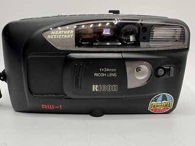Ricoh RW-1 34mm Panorama analoge Point&Shoot Kamera #116118-29