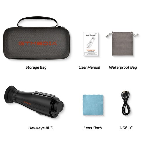 Thermal Monocular AI384x288 12um 50Hz WiFi 8X Zoom Handheld Hunting Night Vision - Picture 23 of 23