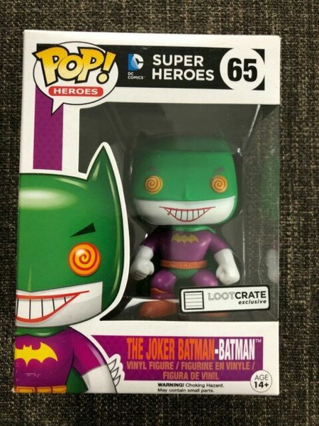 loot crate joker batman pop