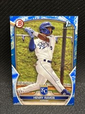 2023 BOWMAN BLUE PATTERN 23/125 HENRY RAMOS KANSAS CITY ROYALS