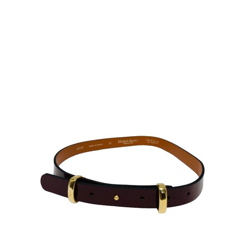 Vintage Donna Katz black Leather Belt with Gold leopards Vintage DONNA KATZ Patent Leather Leopard GOLD Jaguar Cat  main image 3