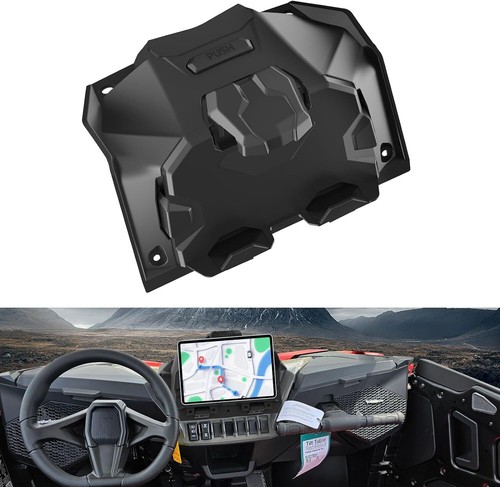 Electronic Device Tablet Phone Holder with Storage Box Organizer Tray Black - 第 1/6 張圖片