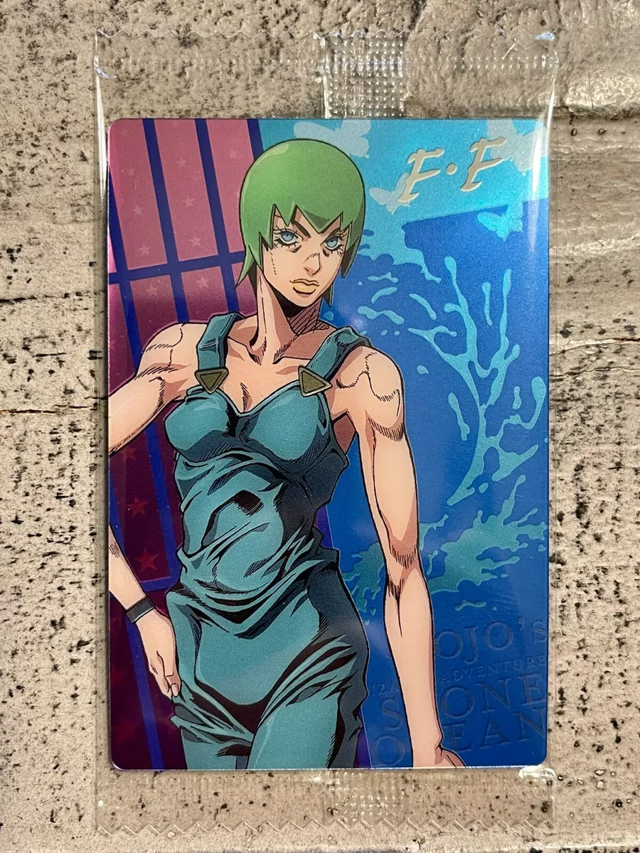 JoJo's Bizarre Adventure Stone Ocean Wafer Card Jotaro Kujo Stand