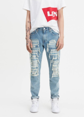 $89.50 LEVI'S 36 x 30 Jeans Hi-Ball 502 Scratch Post Aged & Distressed Mens